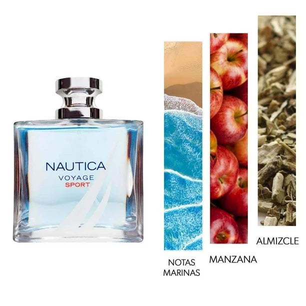 Nautica Voyage Sport by Nautica for Men - 3.3 oz EDT Spray
