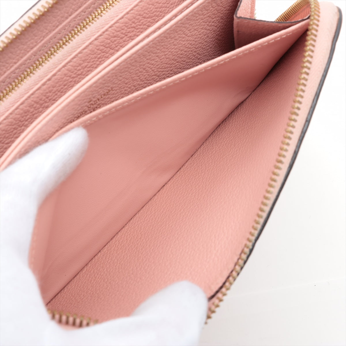 Louis Vuitton Empreinte Zippy Wallet Rose Ballerine