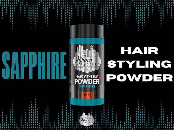The Shave Factory Hair Styling Powder - Sapphire 20g / 0.7 oz - Multipack
