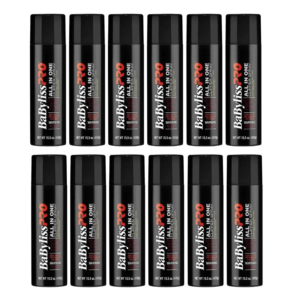 BaByliss Pro All in One Clipper Spray 458ml / 15.5 oz - Multipack