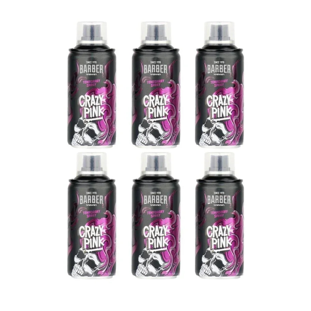 Marmara Barber Hair Color Spray 150ml / 5.07 oz Crazy Pink