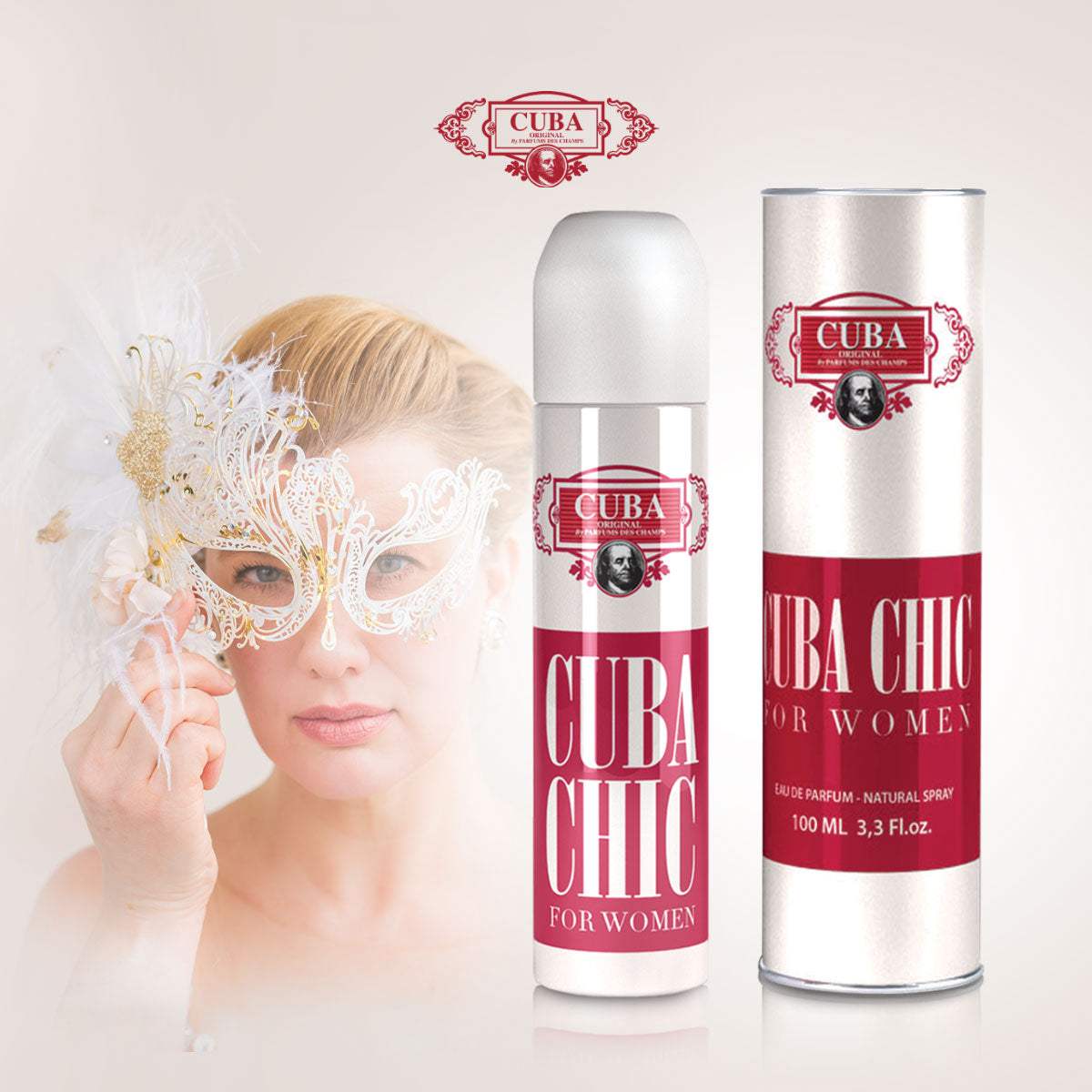 Cuba Chic by Cuba for Women - 3.3 oz EDP Spray