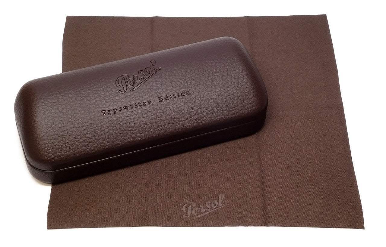 Persol PO3127S 95-58 - Black-Green Polarized by Persol for Men - 52-22-145 mm Sunglasses