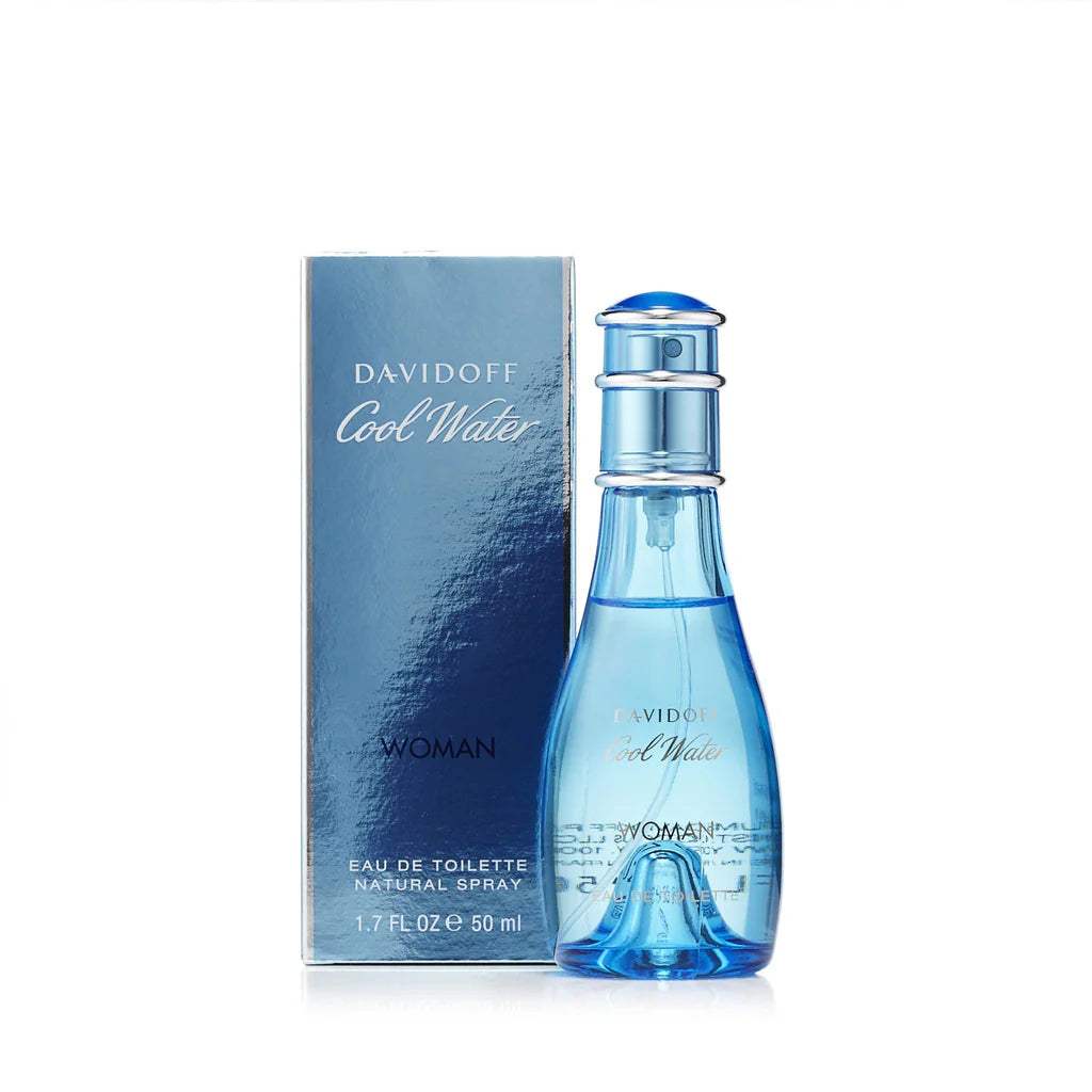 Cool Water by Davidoff for Women - 1.7 oz EDT (Unboxed)