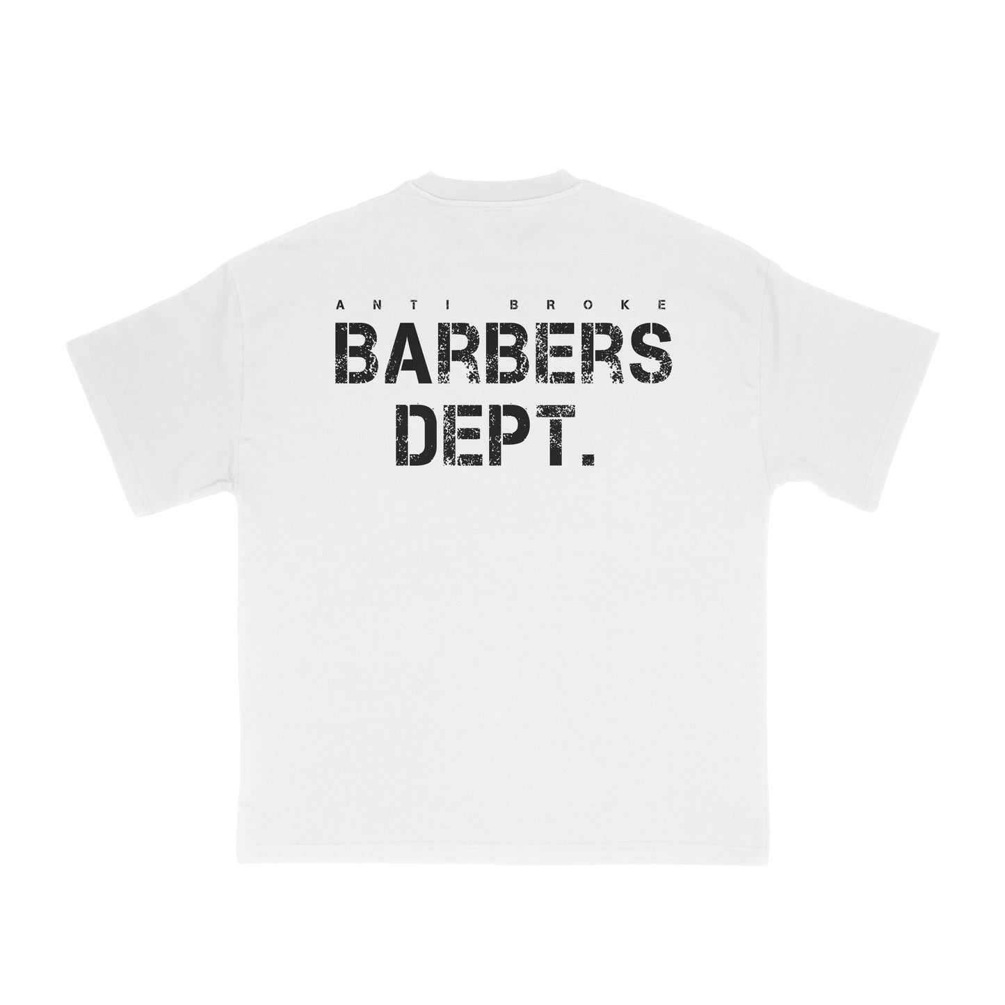 Barbers Dept. Tee - White