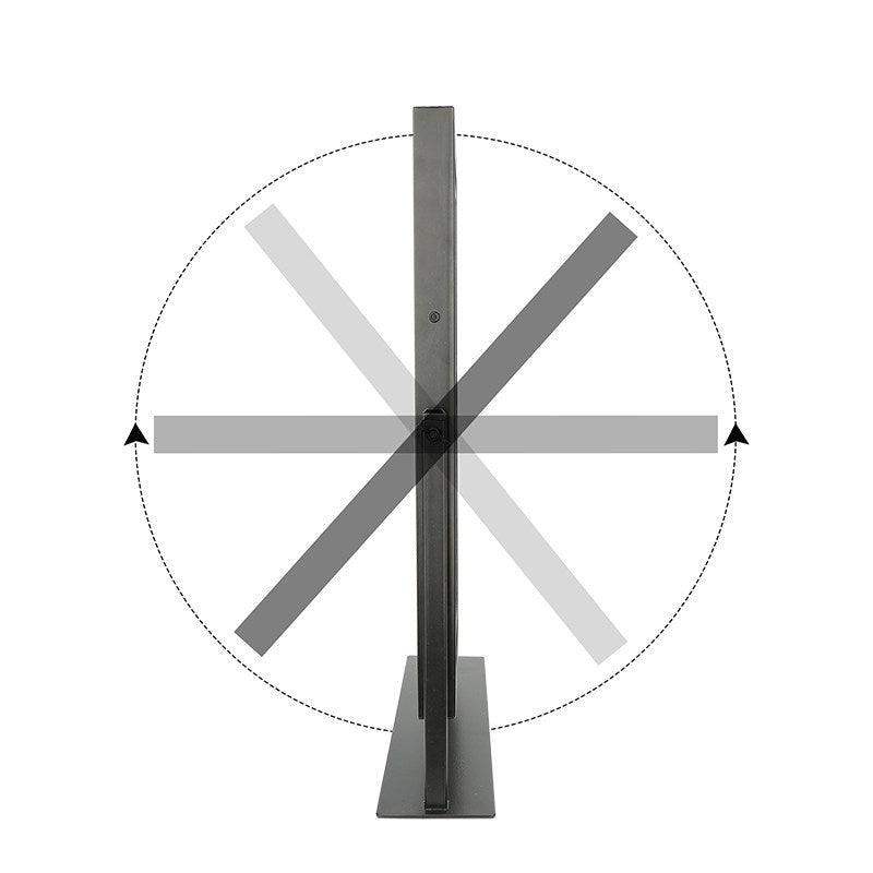 12 Bulb Vanity Mirror - Black - BarberSets