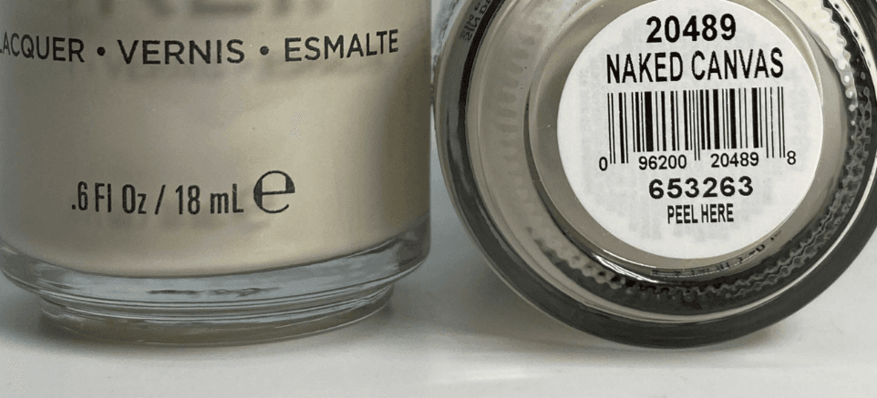 Orly Nail Lacquer 0.6 Fl Oz Naked Canvas