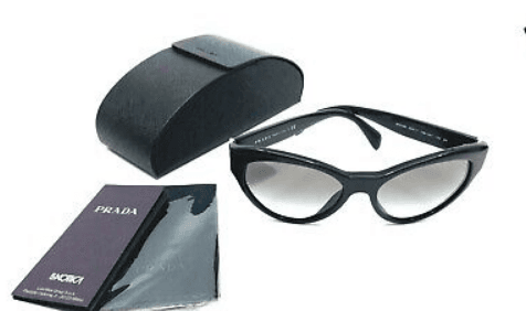 Prada SPR 08S 2AU-5J2 - Havana-Light Brown by Prada for Women - 55-17-140 mm Sunglasses