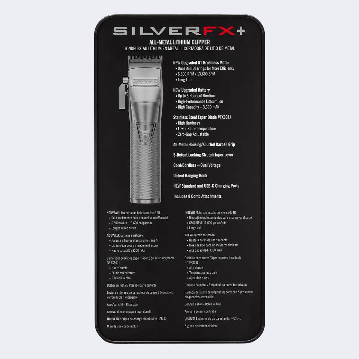 BaBylissPRO SilverFX Clipper