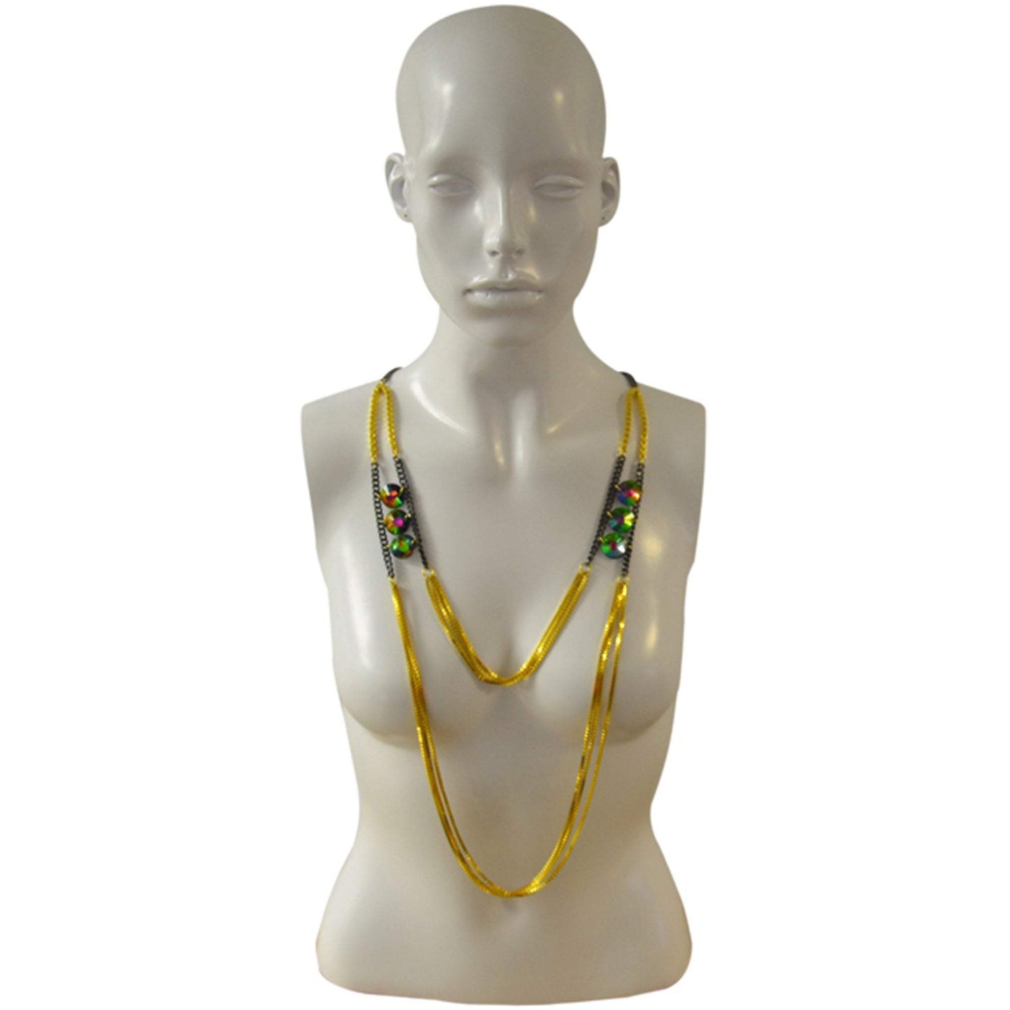 Festa Necklace in 18k Gold Plated by Laruicci for Women - 1 Pc Necklace