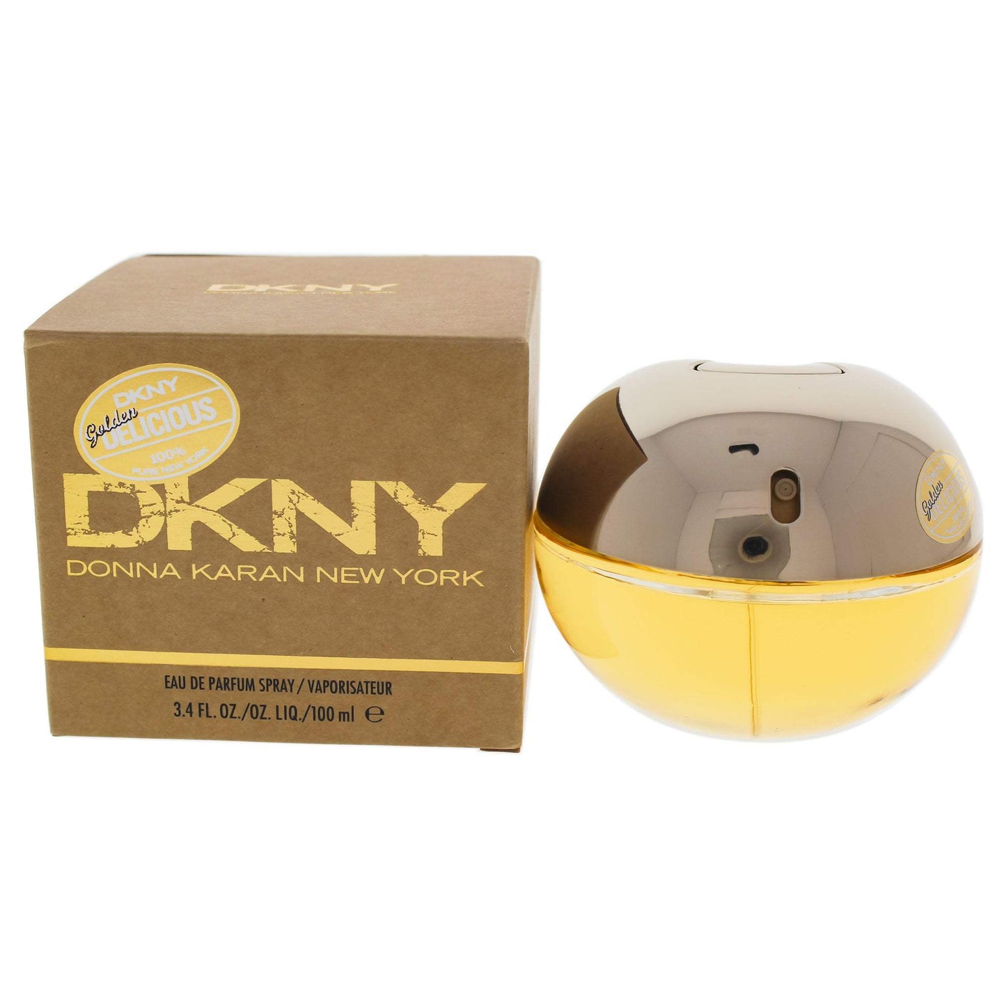 Golden Delicious by Donna Karan for Women - 3.4 oz EDP Spray