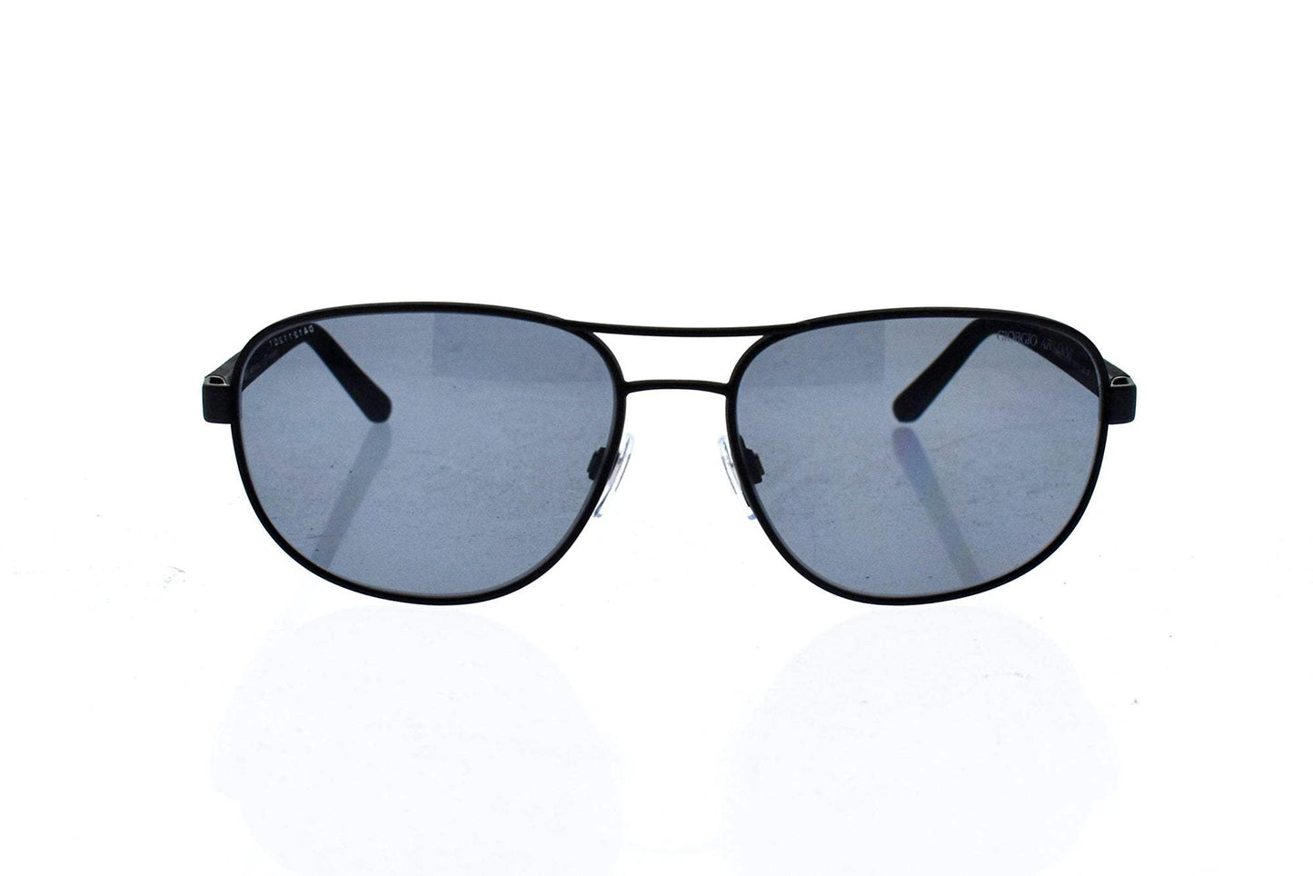 Giorgio Armani AR 6036 3136-81 - Black Rubber-Grey Polarized by Giorgio Armani for Men - 60-16-135 mm Sunglasses
