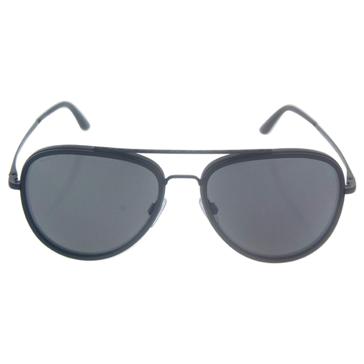 Giorgio Armani AR 6039 3001-81 Frames of Life - Matte Black-Grey Polarized by Giorgio Armani for Men - 56-16-140 mm Sunglasses