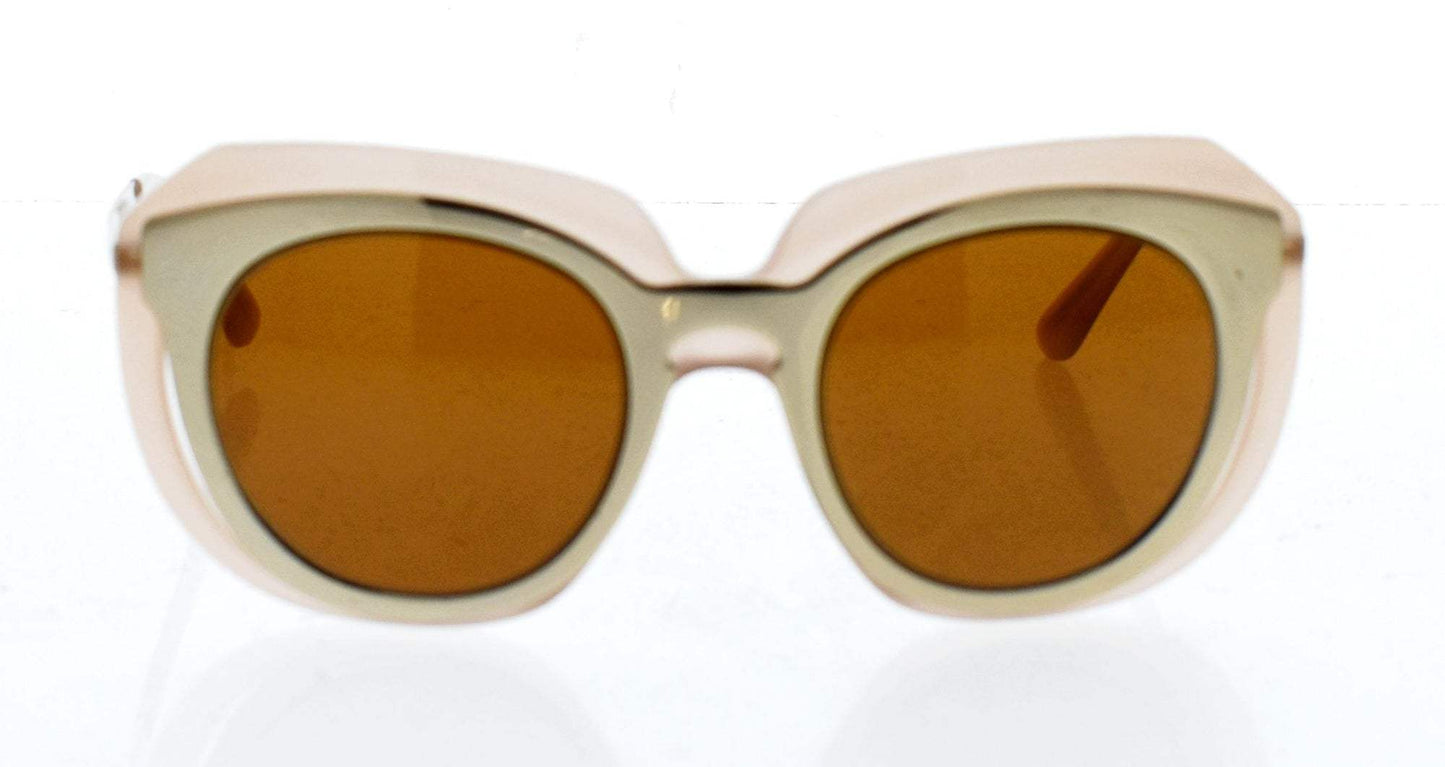 Dolce and Gabbana DG 6104 3041-73 - Pale Gold-Opal Powder Pink-Brown by Dolce and Gabbana for Women - 51-22-140 mm Sunglasses