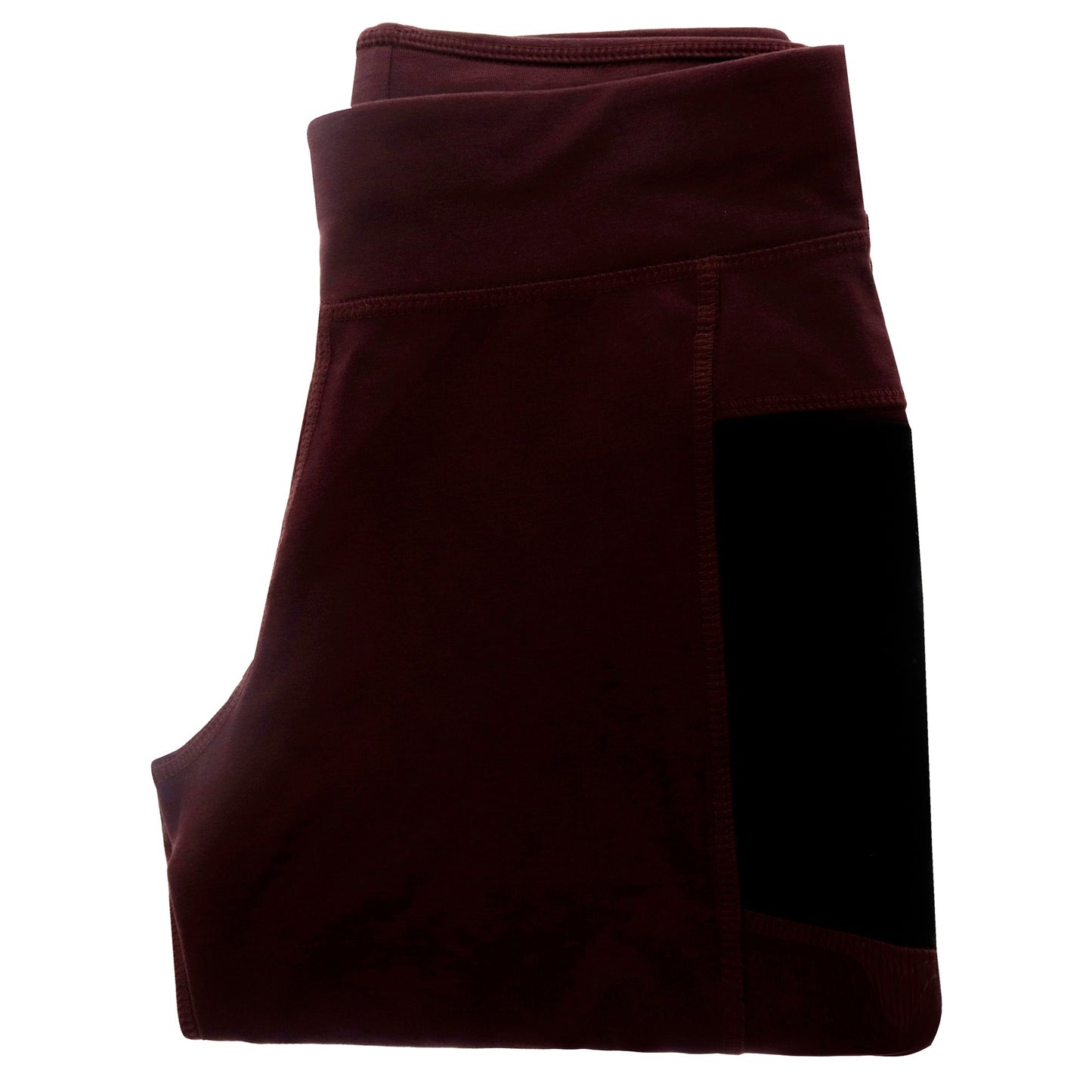 Bamboo Athletic Legging - Merlot by Cariloha for Women - 1 Pc Legging (XS)