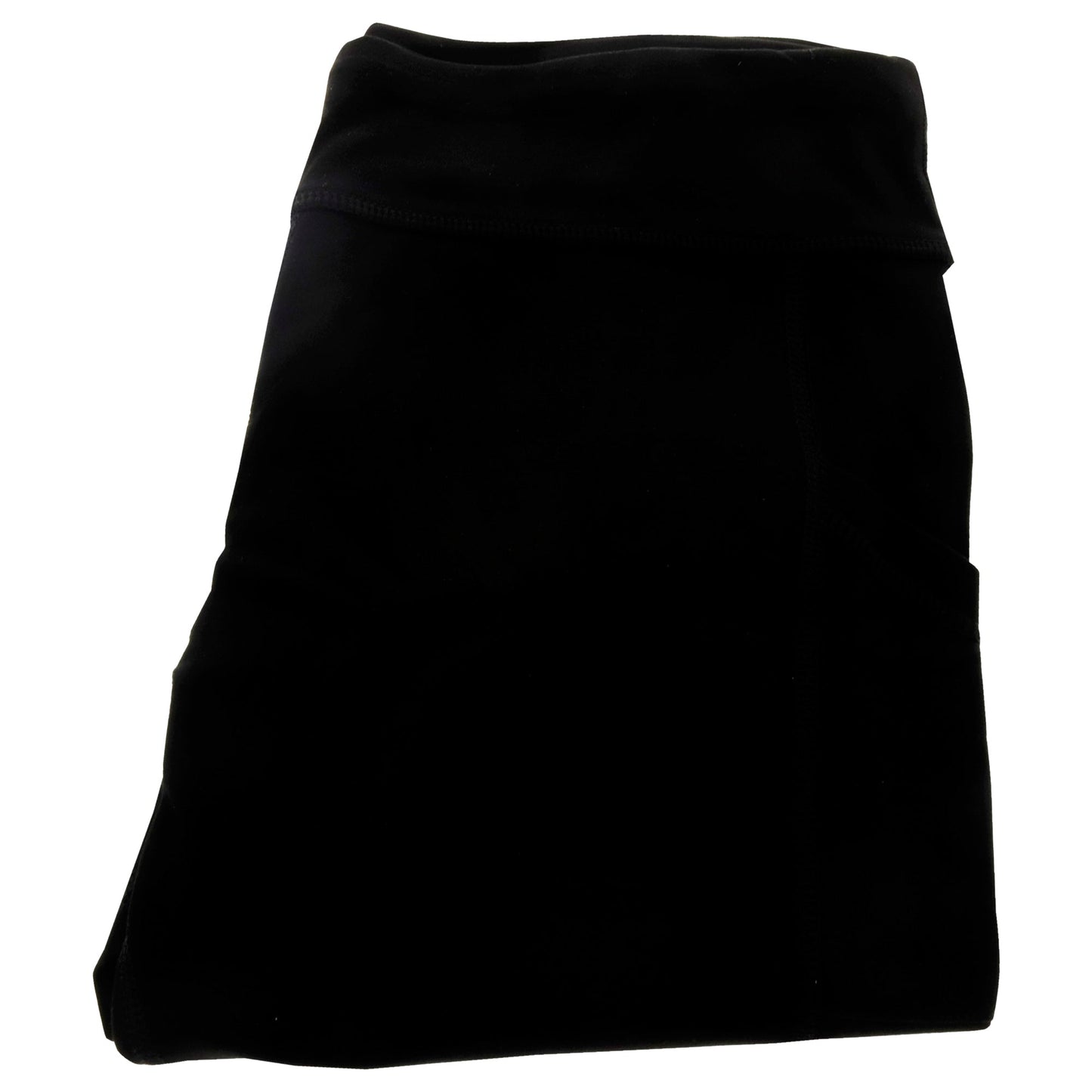 Bamboo Pieced Athletic Legging - Black by Cariloha for Women - 1 Pc Legging (M)