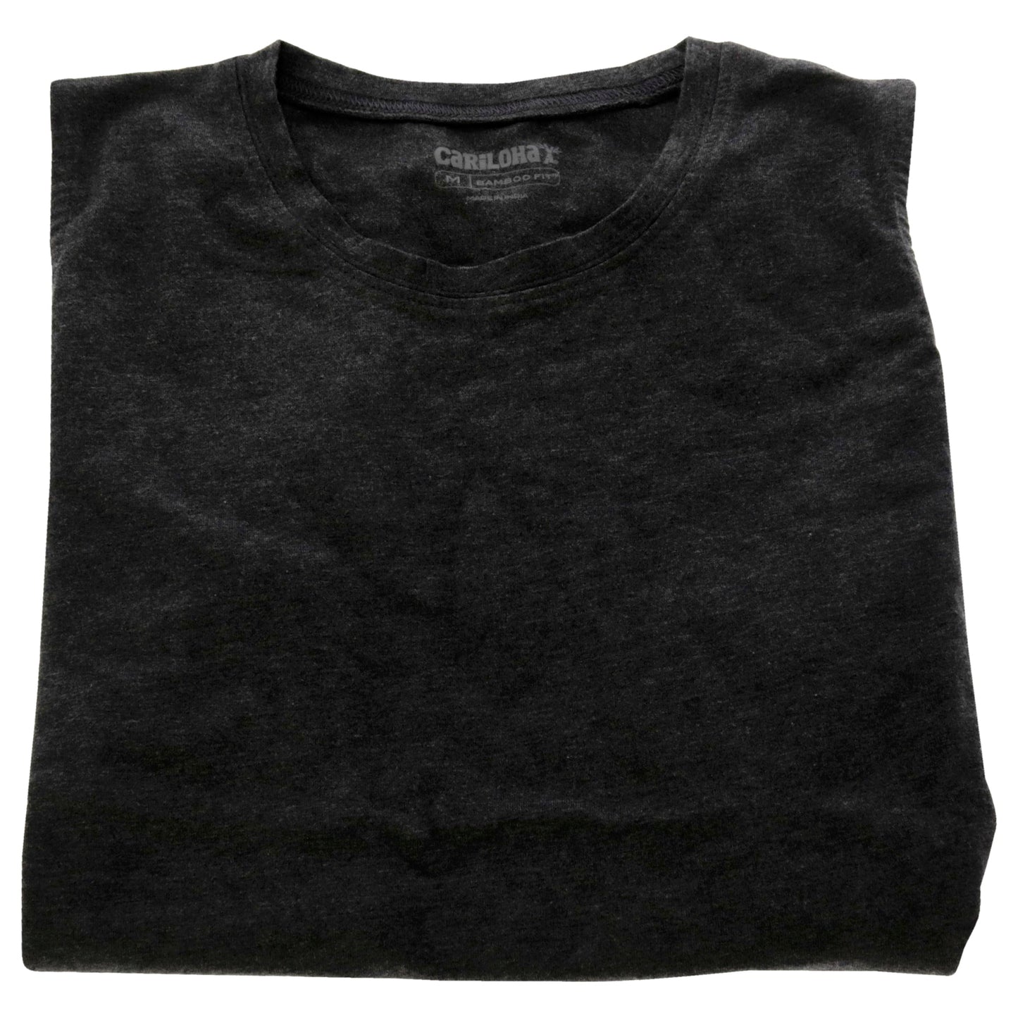 Bamboo Sleeveless T-Shirt - Carbon heather by Cariloha for Women - 1 Pc T-Shirt (M)