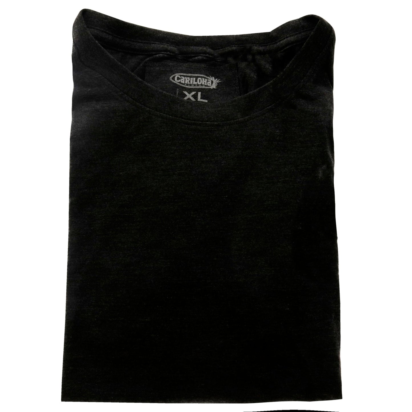 Bamboo Crew Tee - Charcoal Heather by Cariloha for Women - 1 Pc T-Shirt (XL)