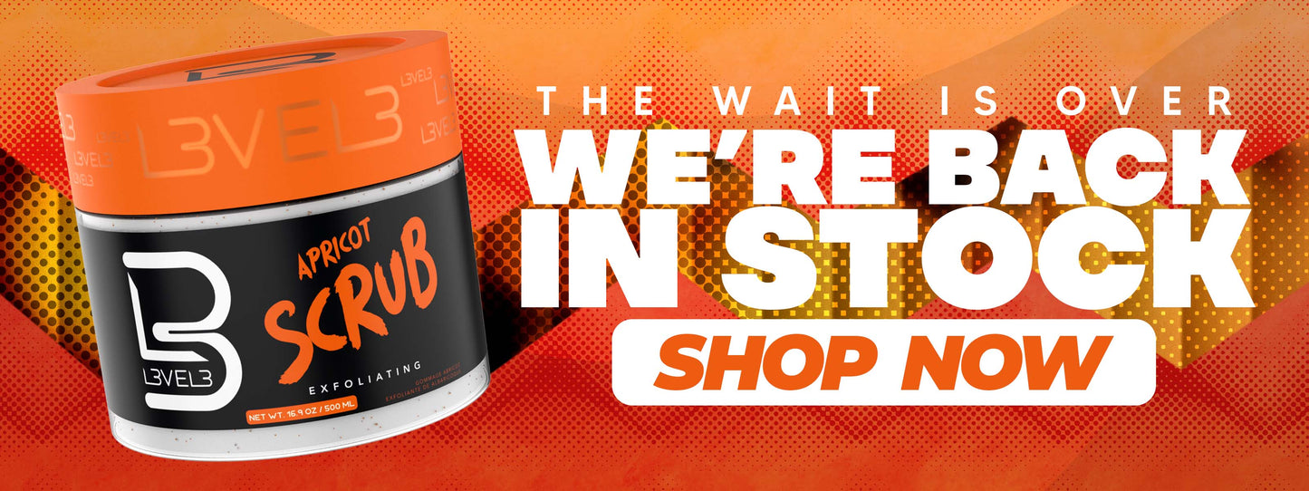 L3VEL3 Apricot Facial Scrub 16.9 oz