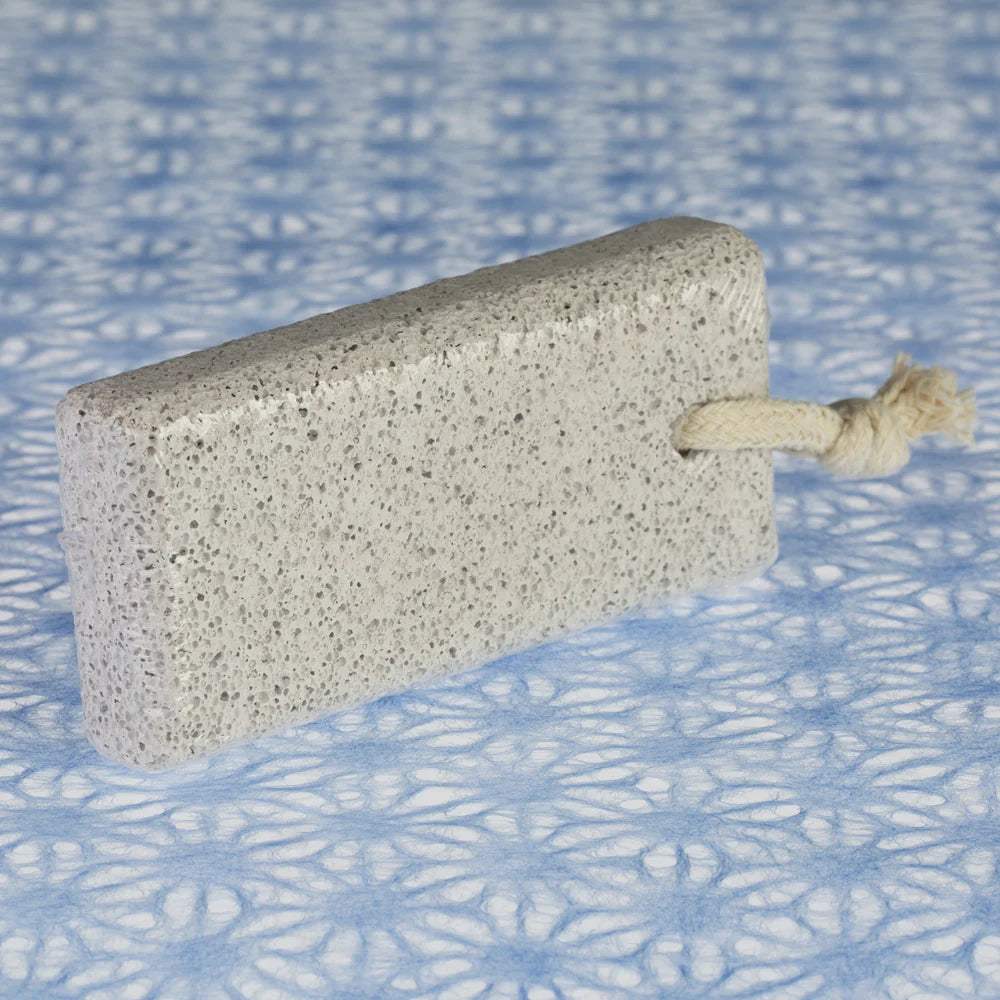 D967 Rectangle Pumice Stone W/Tie
