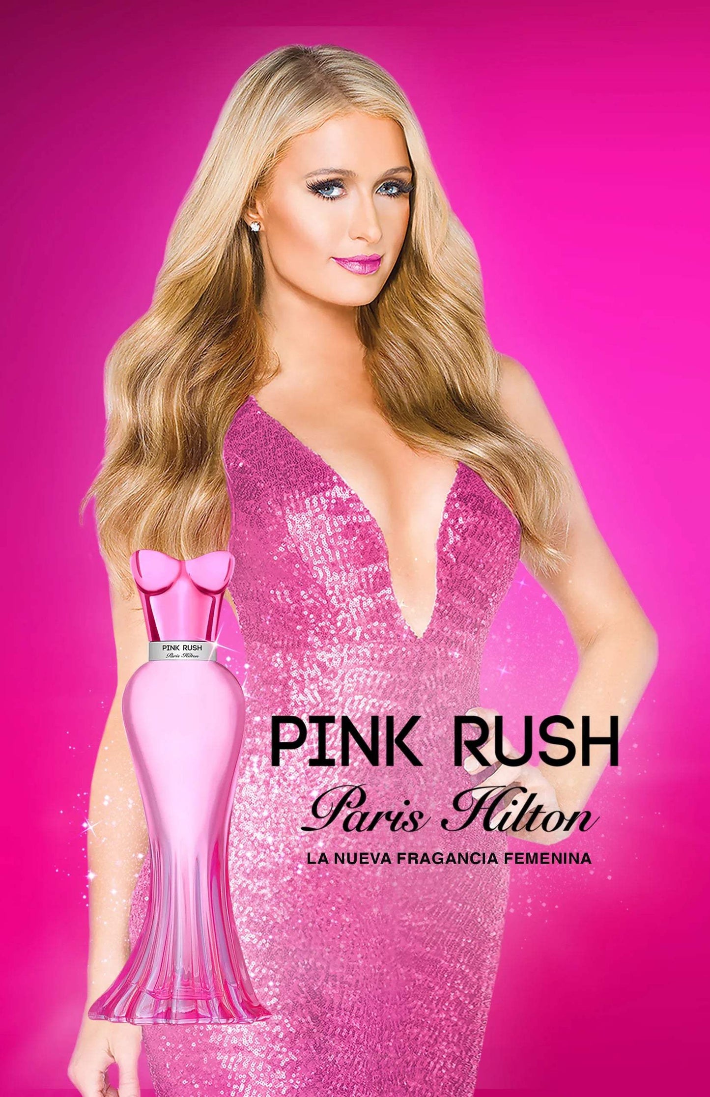 Pink Rush by Paris Hilton for Women - 3.4 oz EDP Spray