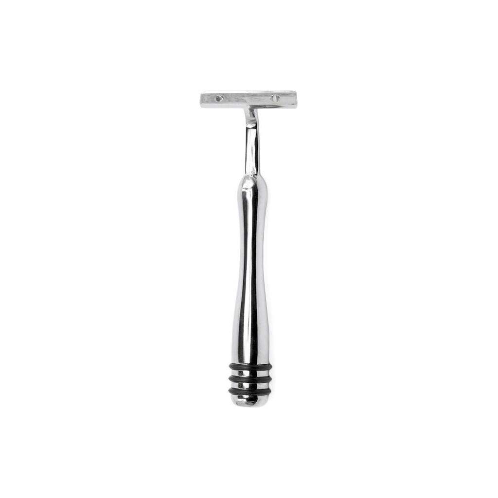 Dural Chrome Twin Blade Razor Handle for Gillette Trac II Cartridges