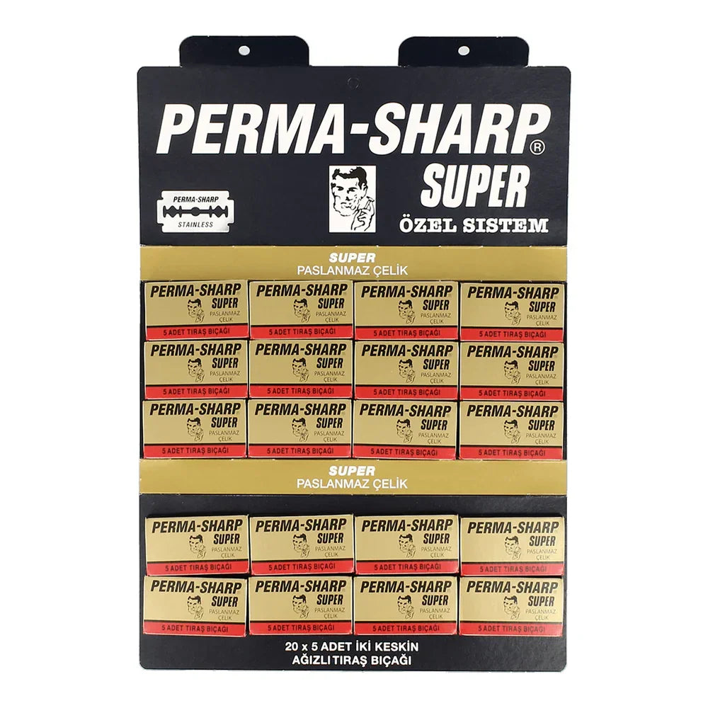 Perma-Sharp Single Edge Razor Blade 100 pcs