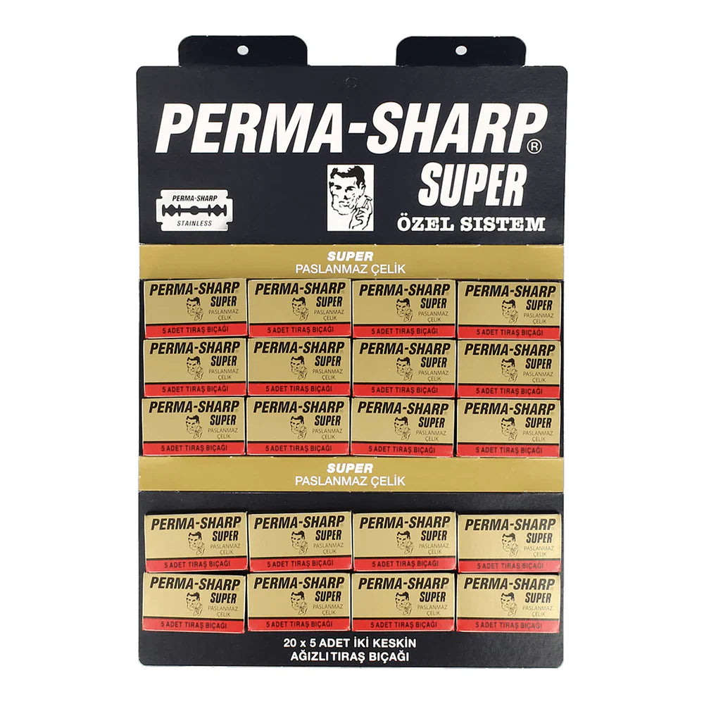 Perma-Sharp Single Edge Razor Blade 100pcs