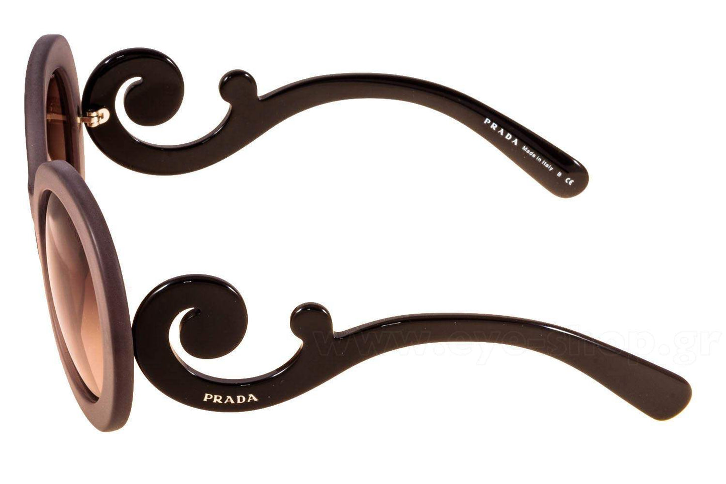 Prada SPR 27N UBU-4O0 - Brown-Brown Gradient by Prada for Women - 55-22-135 mm Sunglasses