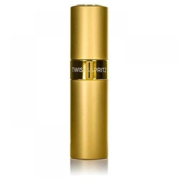 Twist and Spritz Atomiser - Gold by Twist and Spritz for Women - 8 ml Refillable Spray (Empty)