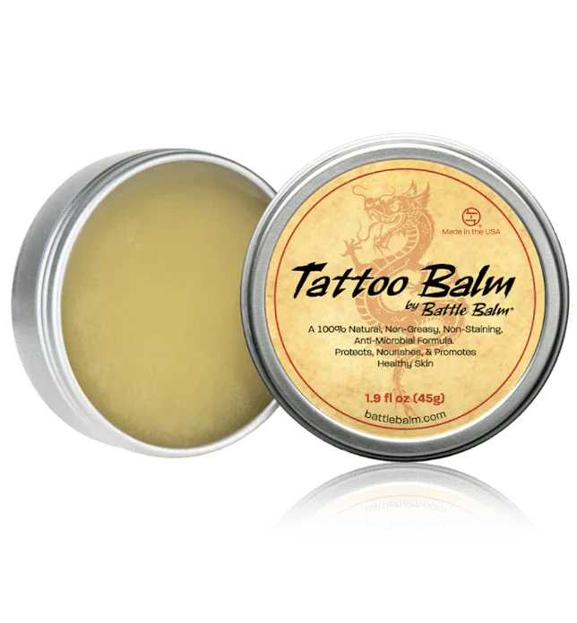 Battle Balm® Tattoo Balm - Tattoo Healing, Moisturizer, & Skin Repair Cream