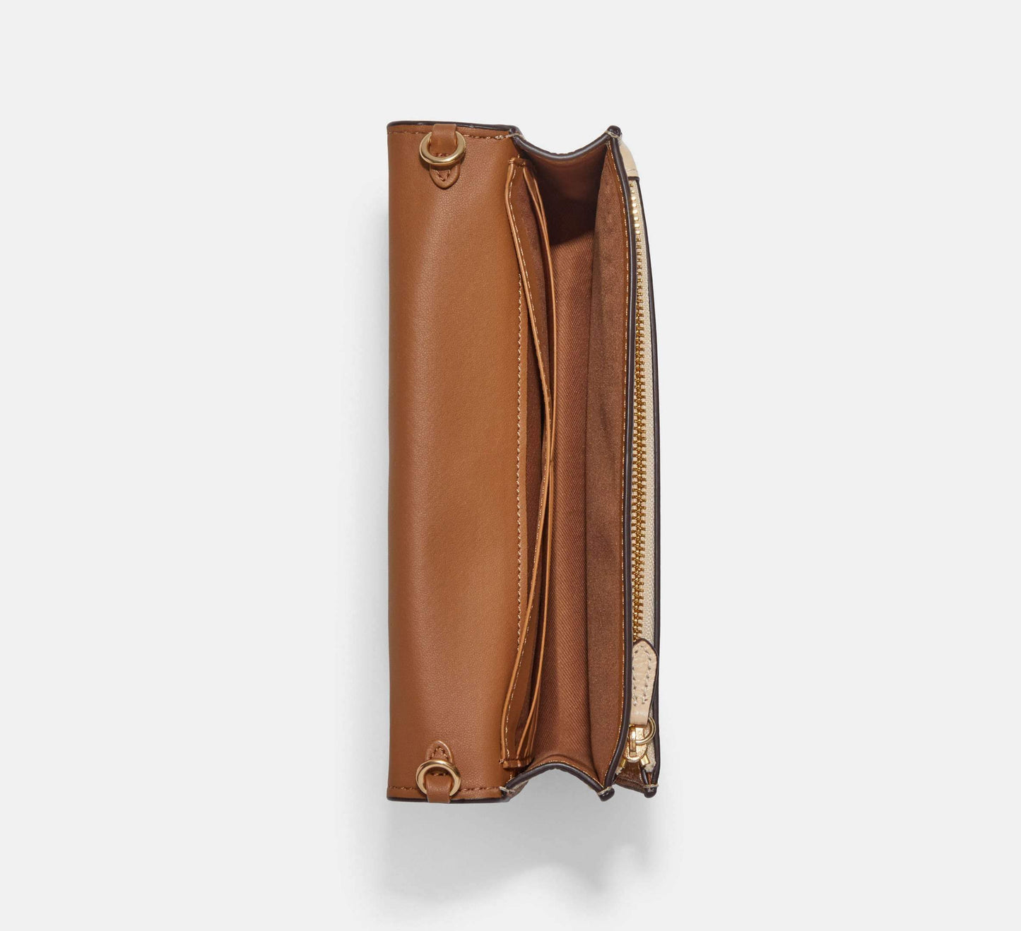 Color Block Fold-Over Clutch by T3 for Women - 1 Pc Bag