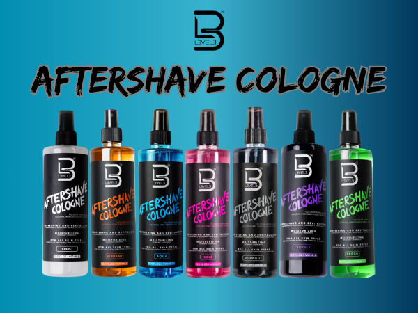 L3VEL3 After Shave Cologne Vibrant 13.5 oz - Multipack