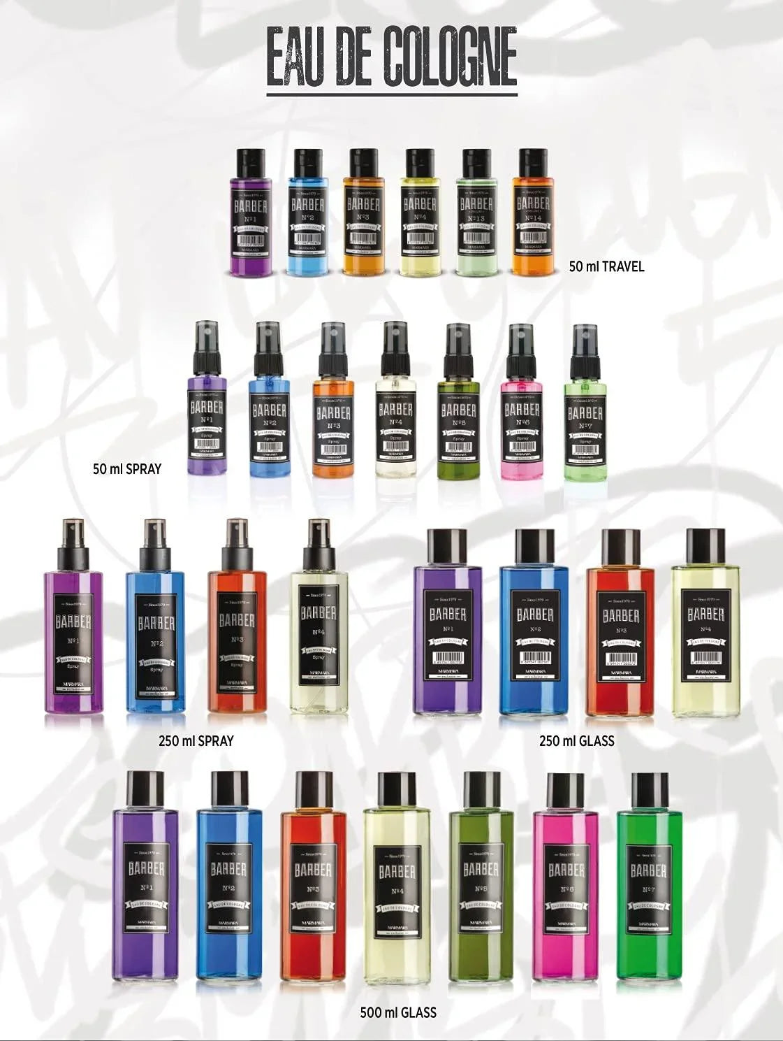 Marmara Barber Deluxe Aftershave Cologne No.13 - 13.5 oz