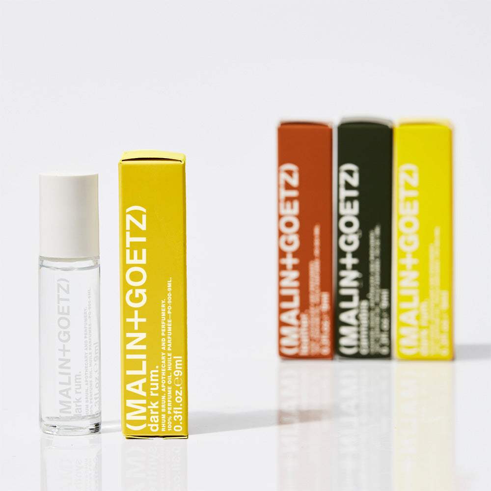 Dark Rum Perfume Oil by Malin + Goetz for Unisex - 0.3 oz Parfum Oil Rollerball (Mini)