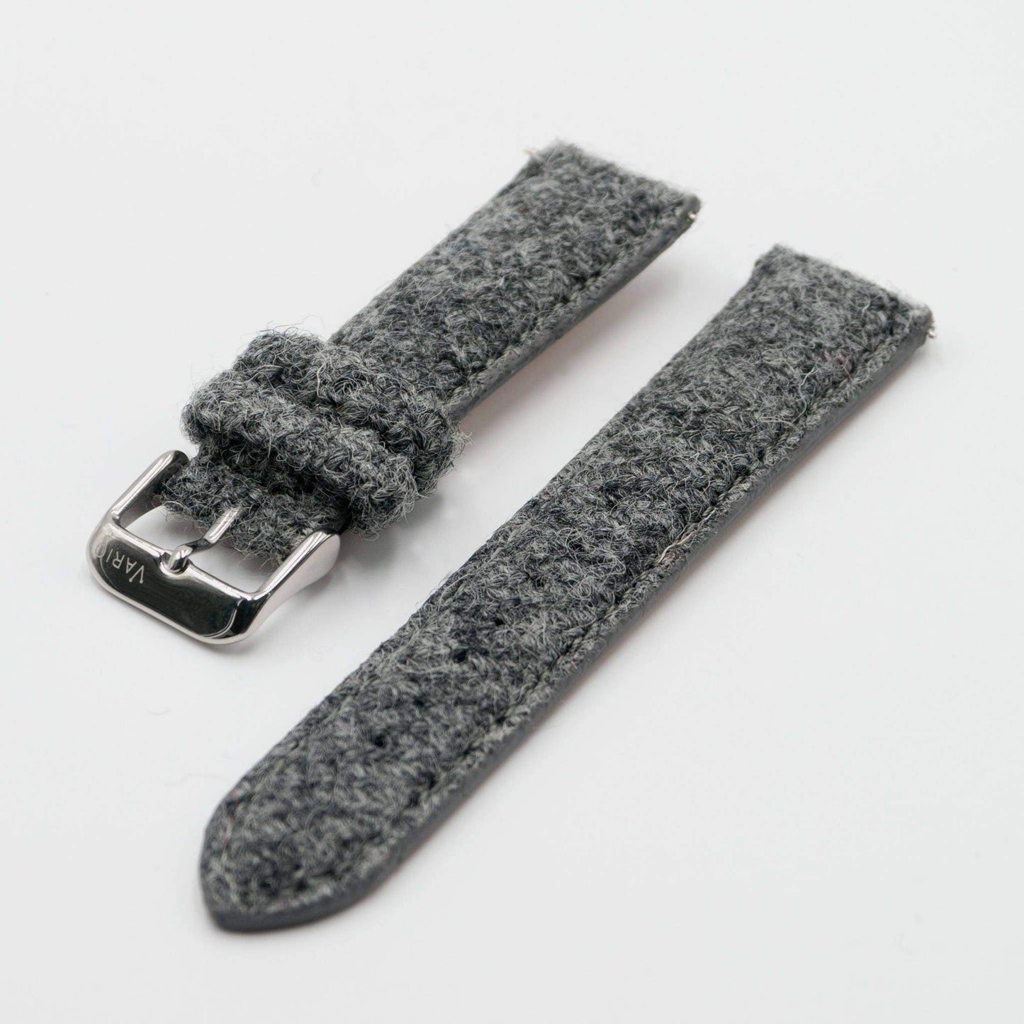 AO-194 Toutes - Silver/Grey Tweed Leather Strap Watch by Andreas Osten for Women - 1 Pc Watch