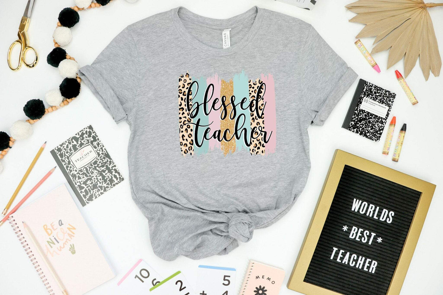 Blessed Teacher shirt 100% Cotton T-shirt High Quality