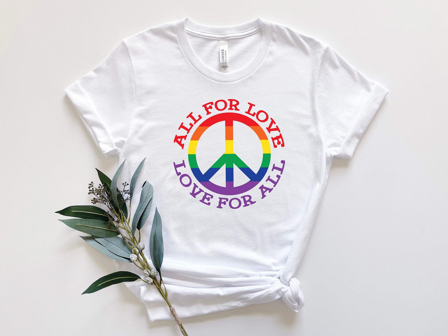 All For Love shirt 100% Cotton T-shirt High Quality