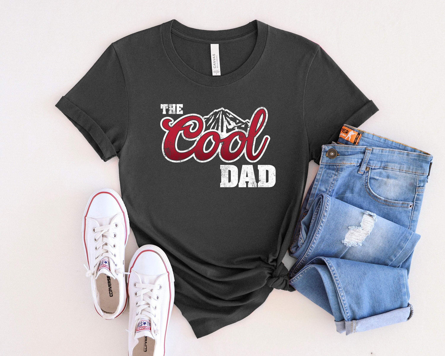 The Cool Dad shirt 100% Cotton T-shirt High Quality