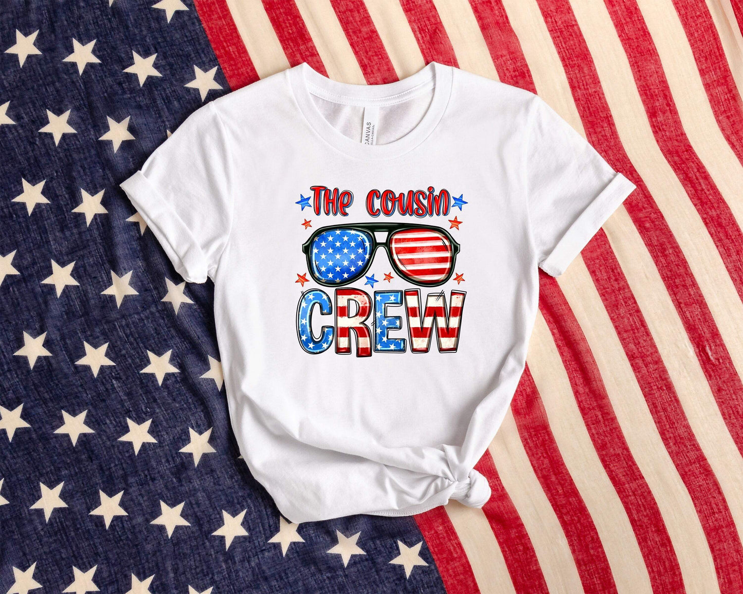 The Cousin Crew 4th Of July shirt 100% Cotton T-shirt High Quality