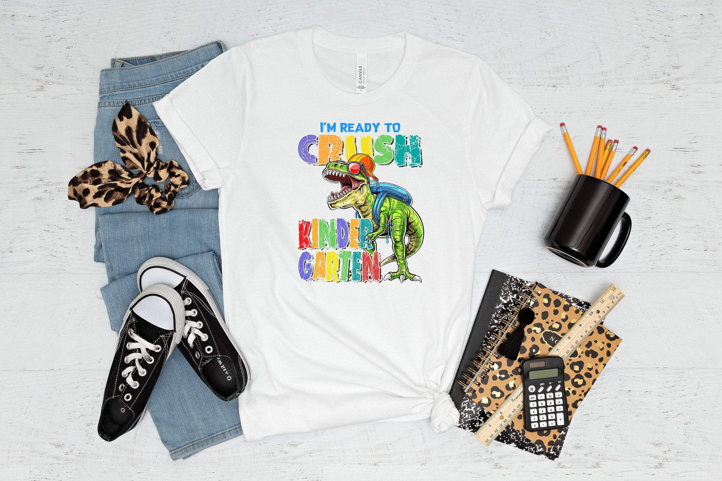 I'm Ready To Crush Kindergarten shirt 100% Cotton T-shirt High Quality