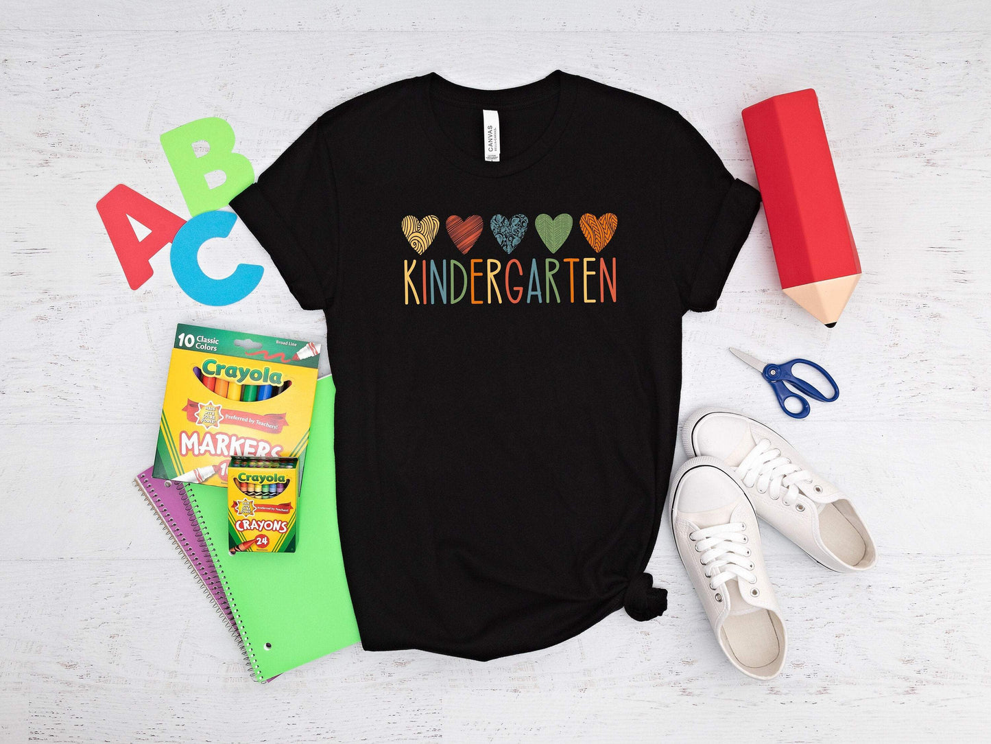Kindergarten Heart shirt 100% Cotton T-shirt High Quality