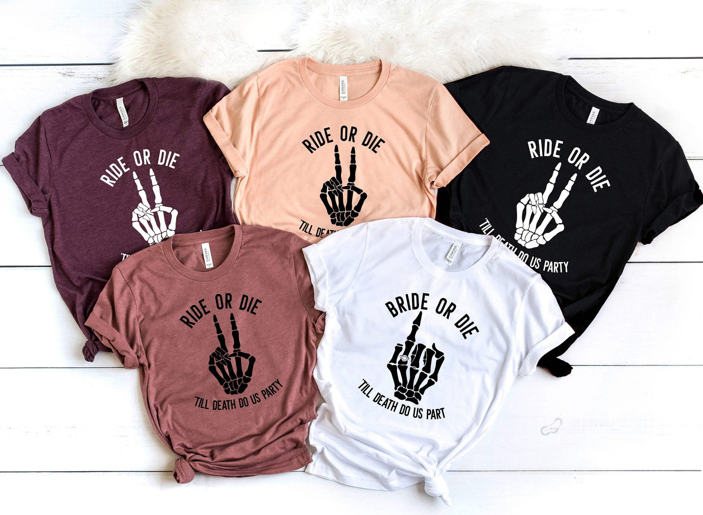 Bride Or Die shirt 100% Cotton T-shirt High Quality