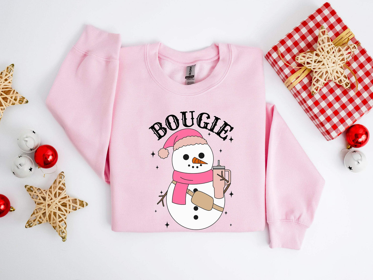 Bougie Snowman 100% Cotton T-shirt High Quality