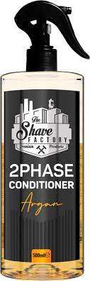 The Shave Factory - 2 Phase, Beard & Hair Conditioner, Argan Oil Deep Conditioner for Hair & Beards, Softens and Strengthens Beard & Hair, 16.9 Fl. oz