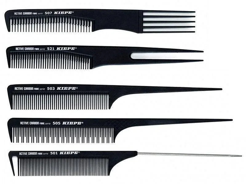 Kiepe Professional Active Carbon Fibre Comb 222 x 48 mm