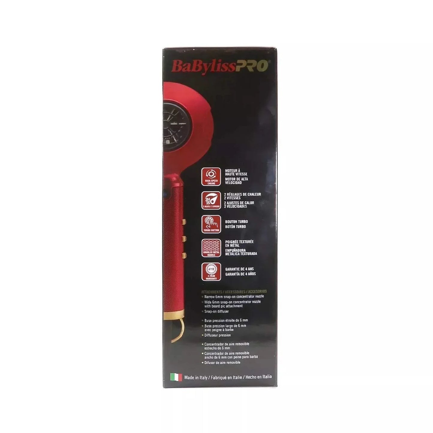 BaByliss Pro Influencer Collection RedFX Dryer