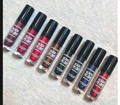 JORDANA Limited Edition Black Pearl Metallic Matte Liquid Lip Color