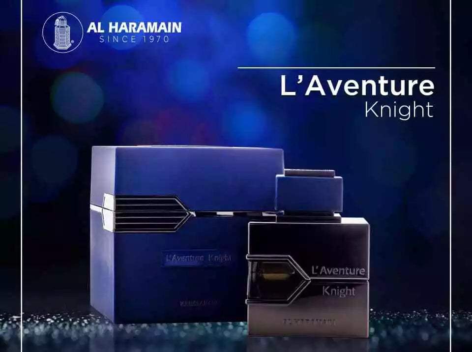 LAventure Knight by Al Haramain for Men - 3.4 oz EDP Spray