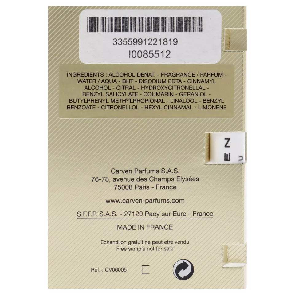 Labsolu by Carven for Women - 1 ml EDP Spray Vial (Mini)